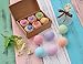 6pcs Bath Bombs Gift Set with Bath Bag,Dry Skin Moisturize,Perfect for Bubble & Spa Bath Relaxation,Organic Handmade Spa Bombs Kit,Idea for All Ages,wife, girlfriend, men, women