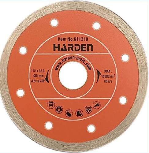 HARDEN professional tile diamond disc blade 115x22.2 wet cutting (HAR 611310)