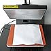 RUSPEPA 12” ×15” Non-Stick Silicone Paper, for Heat Press Transfers - 20 Pack