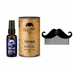 Hipster The Posh Floral Beard Oil 50ml