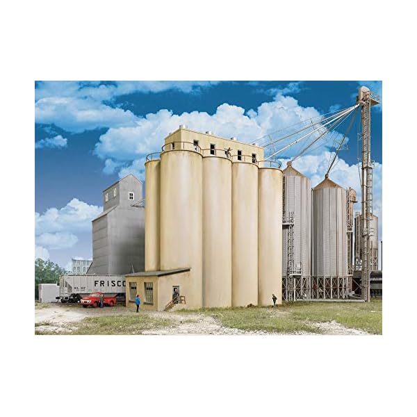 Walthers Cornerstone 933-2942 - Silo-Tanks, Gebäude