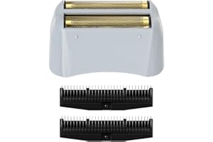 CLIPFIT Foil Shaver Replacement Foil Compatible with Andis Foil Shaver TS1 (17150, 17235, 17220) and TS2 (17200), 1Pack