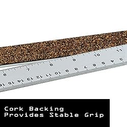 Ludwig Precision Non-Slip Backed Aluminum Straight