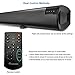 Soundbar Wohome TV Sound Bar Wireless Bluetooth Home Theater Surround Speaker System with Remote Control 34 Inch 6 Drivers 80W 100 dB 2019 Updated Version Model S19thumb 2