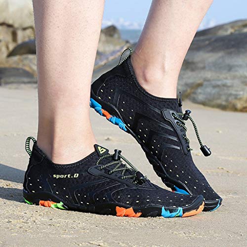 image for sweetnice Women Shoes Mens Womens Water Shoes Beach Quick Dry Barefoot
