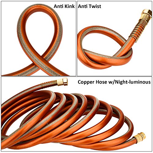 Greenbest Garden/Farm/Water Hose, Heavy Duty Kink Free, for Watering