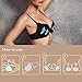 svuencio Self-Adhesive Bra Pads,Removeable Silicone Padded Bra Inserts Push Up Sports Bra for Women (Black)