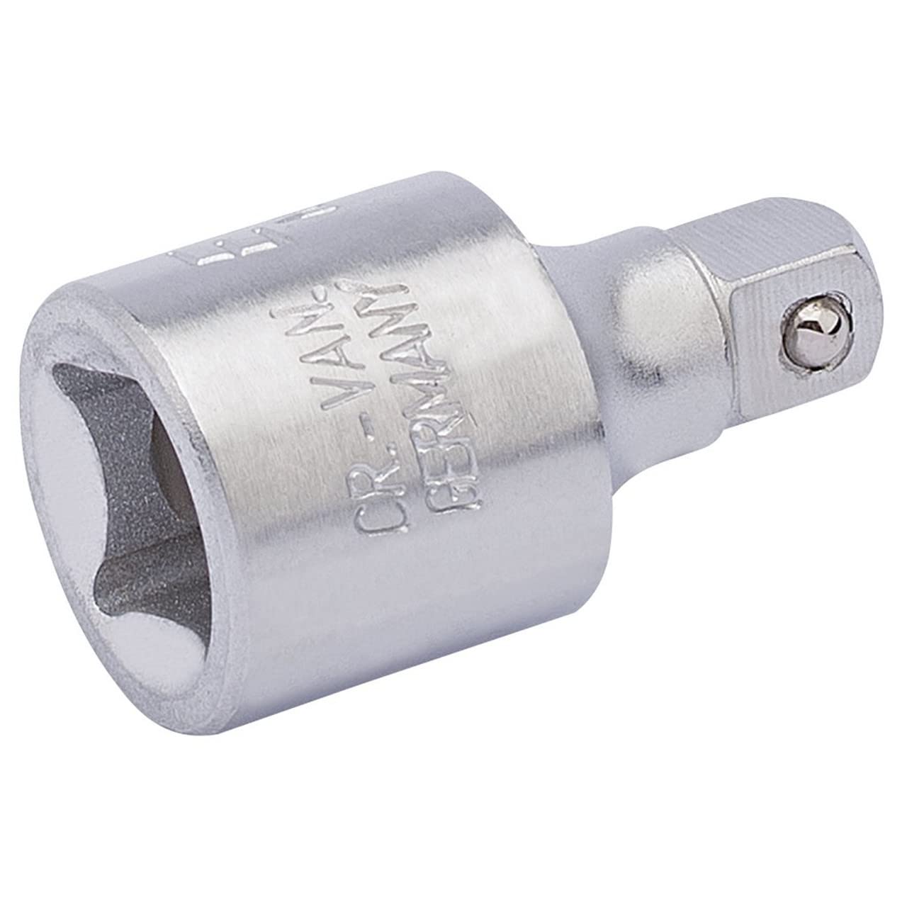 Draper 252 Elora Socket Converter, 3/8" Female x 1/4" Male โ image 1