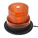 MATCC Amber Car Truck LED Emergency Strobe Light Magnetic Warning Beacon Lights with 12v Cigarette Lighter Plug