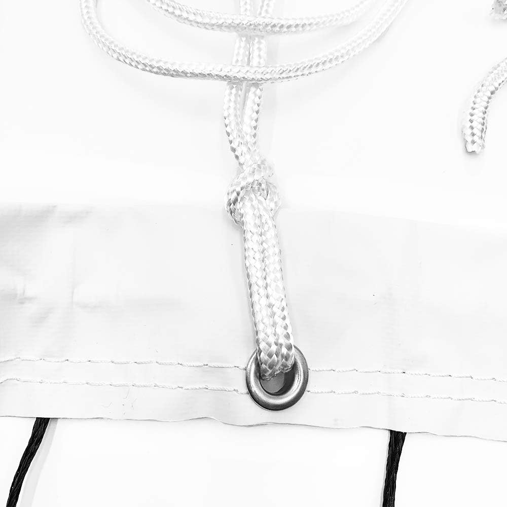 Hit Run Steal Volleyball Net - Official Replacement Tournament Net. Comes Knotted Net 32' x 39 Inches, 2 Fibber Glass End Rods, Heavy Duty Metal Tension Cables and 5 Rope Tie Downs On Each Side. : Sports & Outdoors