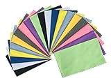 ColorYourLife 20-Pack Microfiber Cleaning Cloths for Smart Phones