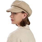 KORADI Womens Newsboy Caps Wool Winter Warm Hats Chic Beret Cap Paperboy Hat Cabbie Cap Adjustable