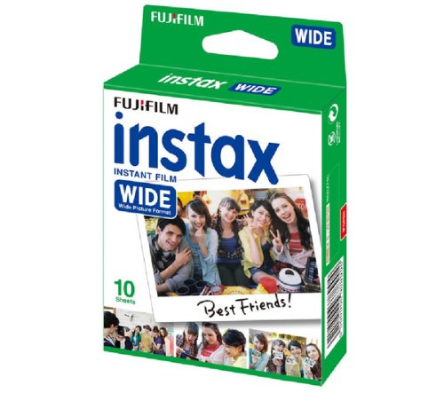 Fujifilm Instax Wide Cartouche photo instantané 800 ISO - 1 film de 10 vues