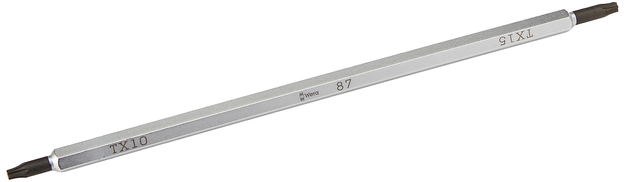 Wera 05002970001 Vario 87 TORX Combination Blade, TORX TX10/TX15 x175mm Blade