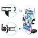 Cellphone Car Mount, Elktry Universal Air Vent Car Mount Holder Cradle Car Accessories for iPhone 7 Plus 7 6s Plus 6 Plus 6s 6 5s 5 SE Samsung and More Android phones ( Black)