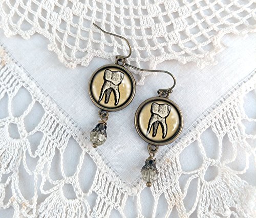 Human Tooth Earrings - Thumbnail 5