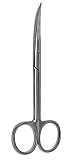 Iris Micro Dissecting Scissors 4.5" Curved Fine