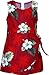 Pacific Legend Girls White Hibiscus Monstera Sarong Dress