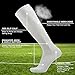 Three street Unisex Sport Long Knee-High Breathable Soccer Running Compression Socks(2-12 Pairs)