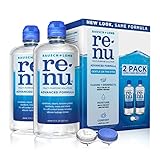 renu Contact Lens Solution, Advanced Formula, 12 Fl