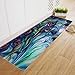 24x70 Inch Doormat Indoor Non-Slip Mat for Front Porch Entrance Shoe Scraper Absorbent Decor Office Hall Entry Floor Mat Bedroom Carpet Home Kitchen Rug - Sea Shell Beach Style (AA(16X48 in))