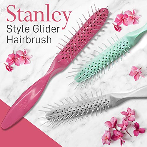 Stanley Style Glider Detangle Hair Brush for Women Gentle Hair