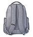 BACKPACK DIAPER BAG - 16 Pocket Organizer Diaper Bag Set with Stroller Straps, Bottle Tote & Changing Pad - Stylish Travel Diaper Bag for Mom or Dad - Insulated, Padded & Wet-Lined - Boy or Girl Grey