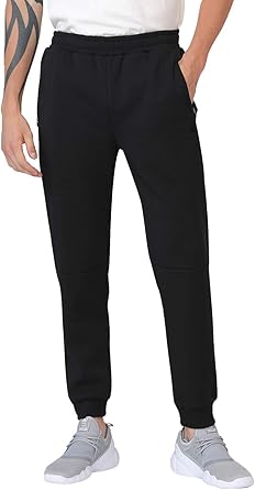 mens black sweatpants with pockets