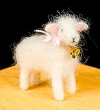 Sheep Wool Needle Felting Craft Kit by WoolPets. Made in the USA.