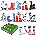 TeeHee Christmas Holiday 12-Pack Gift Socks for Women with Gift Box (Holiday-D)