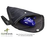 CLD Brands Premium Black Padded Waterproof Ocarina Of Time Case - Bonus Player's Guide - Perfect Protection For Your Ceramic Flute