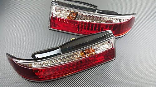 P2M NISSAN 1995-96 S14 240SX 3PCS CRYSTAL REAR TAIL LIGHT KIT LED P2-NS14RTL02C-JY
