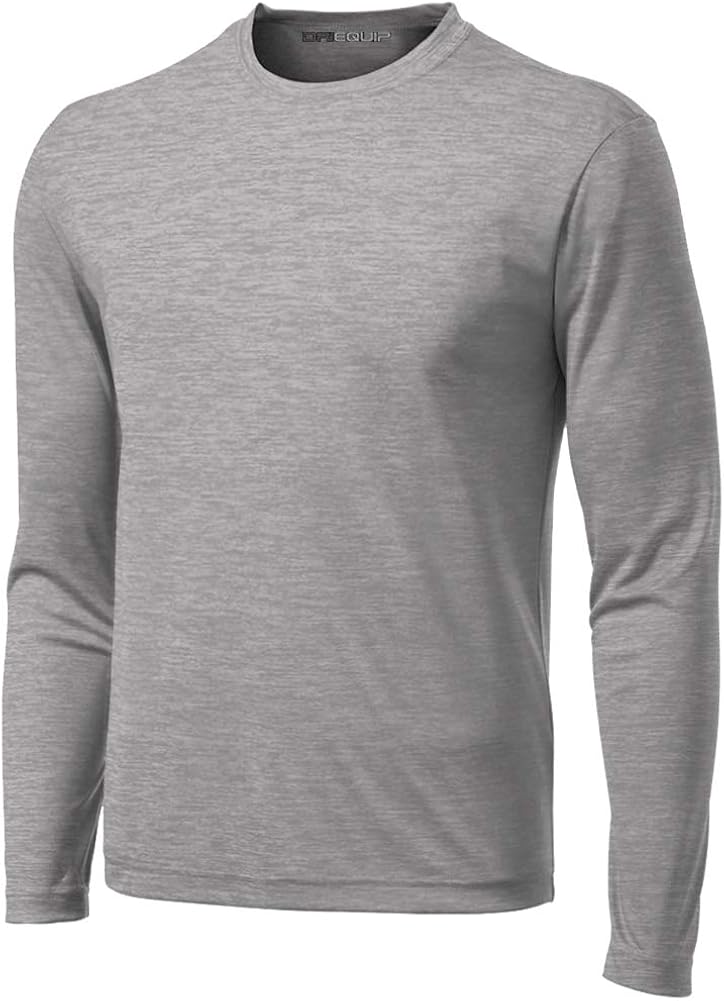 DRI-Equip Long Sleeve Moisture Wicking Athletic Shirts: Clothing