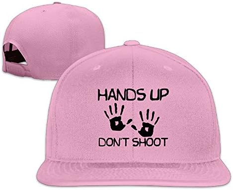 Hands-up-dont-shoot-michael-brownFashion Unisex Baseball Adjustable Cap Fitted Hats Pink