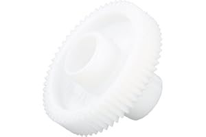 Bar Maid GER-905 Replacement Drive Gear for Brush Glass Washer, White