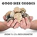 Geode Starter Rock Science Kit – Crack Open 4 Amazing Rocks and Find Crystals!