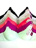 WHITE APPAREL Women's D Cup & DD Cup Bras (Packs of 6) - Various Styles