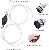 Flintronic Fuel Siphon Pump with 2 m Hose 10 mm Hand Liquid Transfer Pump view 2