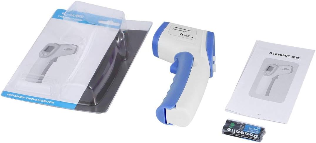 Forehead Non-Contact Body Infrared Thermometer Instant Reading with Digital LCD Display Home Measurement Helper for Baby Child