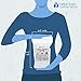 Dry Skin Bath Salt 32 Ounces (2 Lbs) Epsom Salt with Natural Geranium and Lavender Essential Oils Plus Vitamin C in BPA Free Pouch with Easy Press Lock Seal Made in USA
