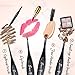 Sunyear Super Soft Professional 10pcs Oval Makeup Foundation Brushes, Contour Cream Powder Blush Eyebrow Toothbrush Cosmetics Tool Set