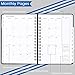 2022 Planner - Weekly & Monthly Planner with Monthly Tabs, 6.3