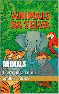 Livro Animals: Livro para colorir