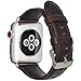 For Apple Watch Band 38MM,Shielda Retro Genuine Leather Strap Replacement Band for Apple Watch Series 3 / 2 / 1 (Coffee)