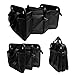 ANTEQI Foldable Car Storage Organizer for SUV, Portable Multi Compartments Trunk Organizer for Car Storage, Large capacity for Cargo Car Trunk Organizer, Expandable To Suit Any In-vehicle (Black)