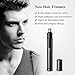 TOUCHBeauty Ear Nose Hair Trimmer for Men Personal Groomer Machine Battery Powered Gray TB-0656M