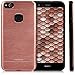 kwmobile Case for Huawei P10 Lite - Durable Shockproof Aluminum Protective Smartphone Back Cover - Rose Gold
