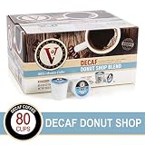 Decaf Donut Shop Blend for K-Cup Keurig 2.0 Brewers, 80 Count, Victor Allen's Coffee Medium Roast Single Serve Coffee Pods