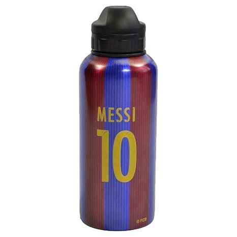 FC Barcelona Aluminium Trinkflasche - Lionel Messi