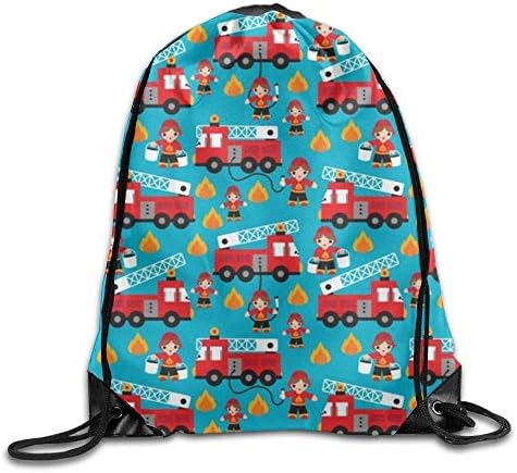 KCOUU Drawstring Backpack Sports Gym Waterproof Large String Bag